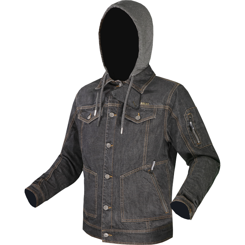 LS2 Oaky Motorradjacke - Schwarz