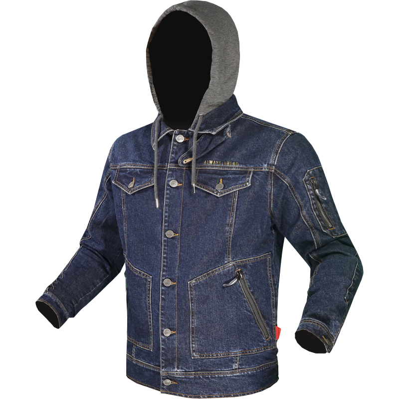 LS2 Oaky Motorradjacke - Dunkel Blau