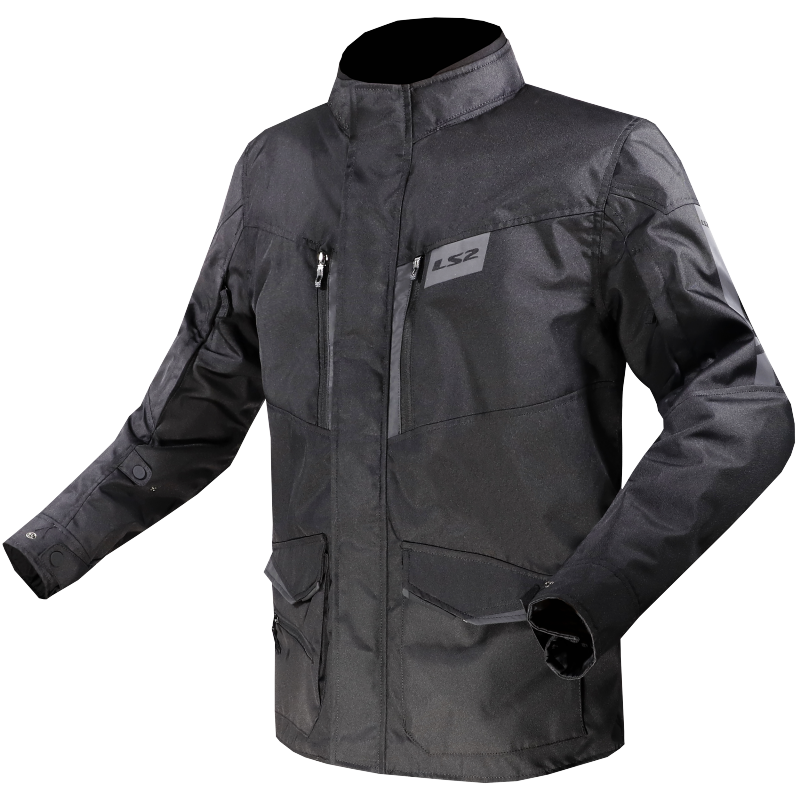 LS2 Metropolis EVO Motorradjacke - Schwarz