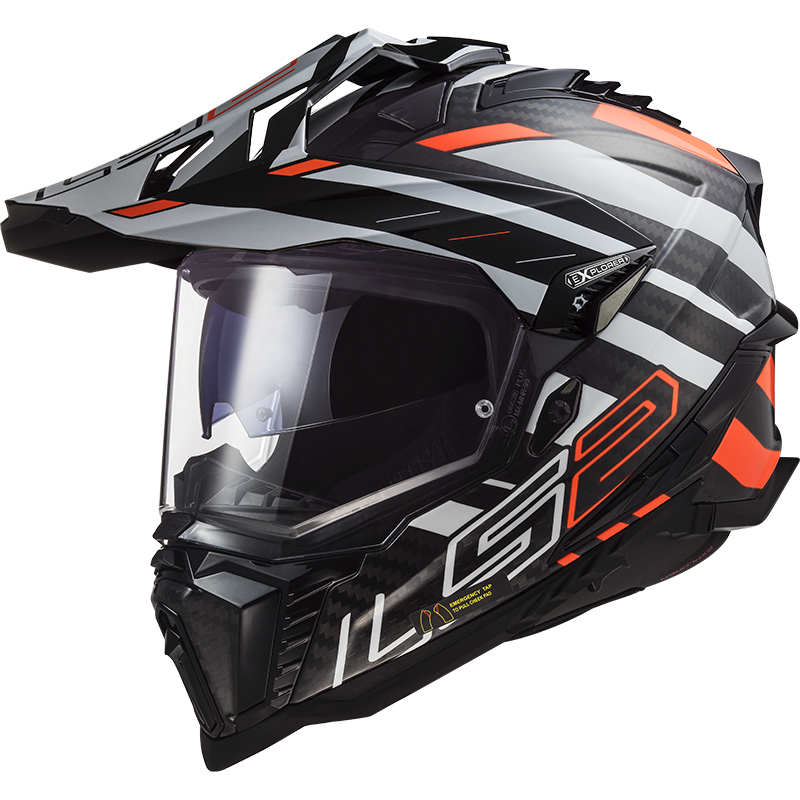 MX 701 EDGE Schwarz Fluo Orange 