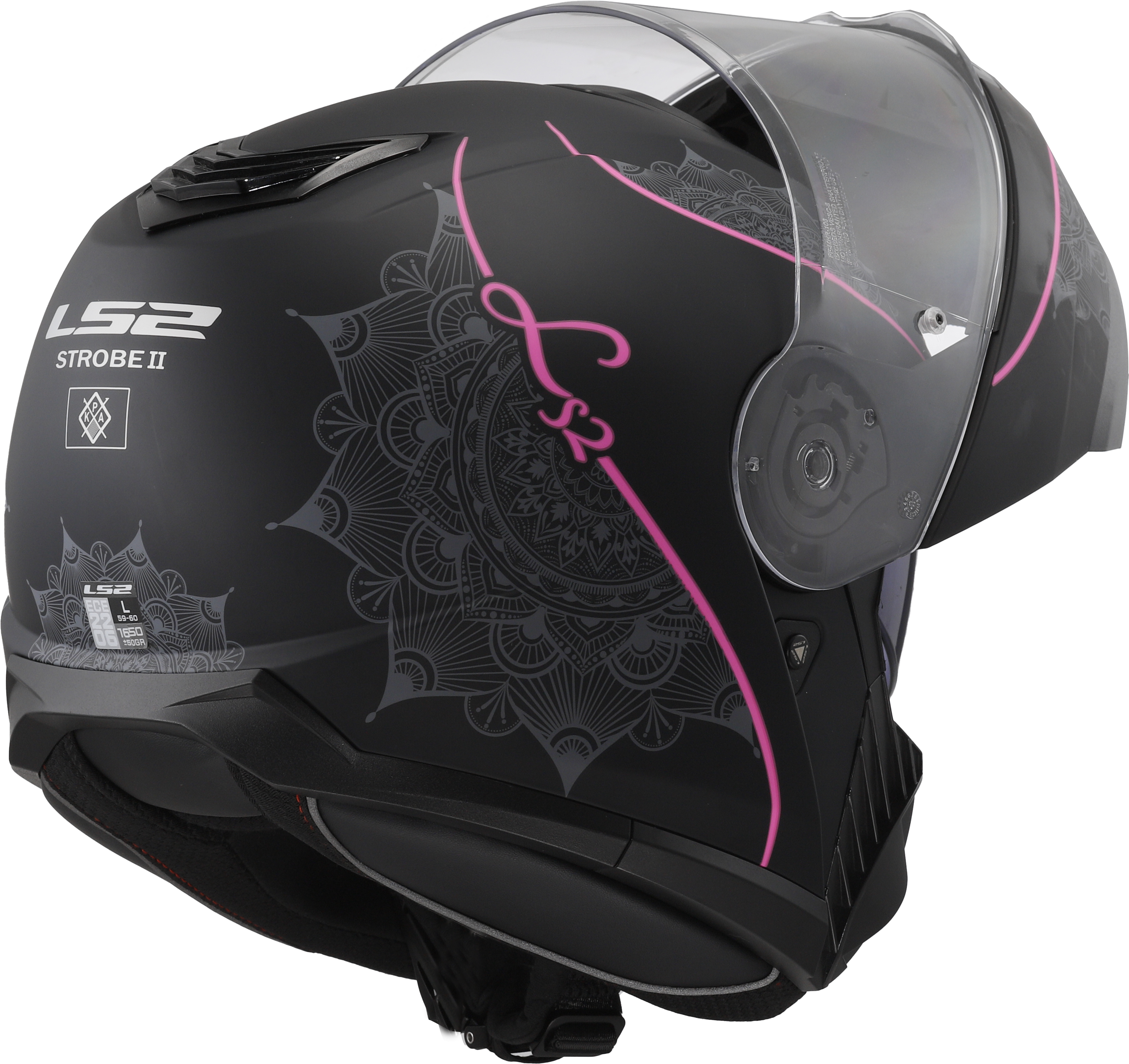 STROBE II LUX MATT BLACK PINK