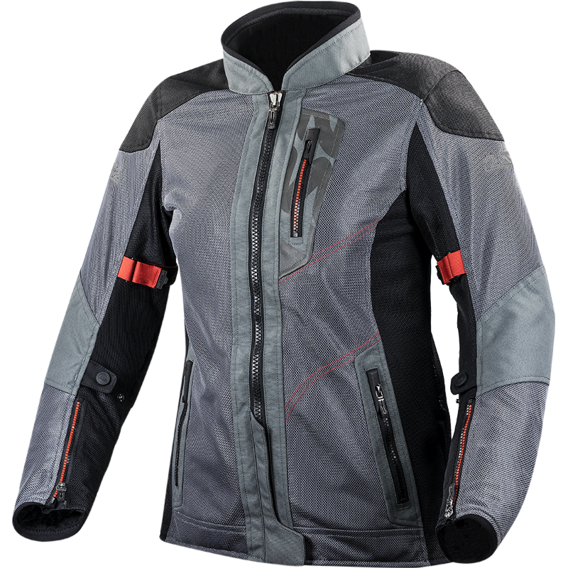 LS2 Alba Motorradjacke - Dunkel Grau