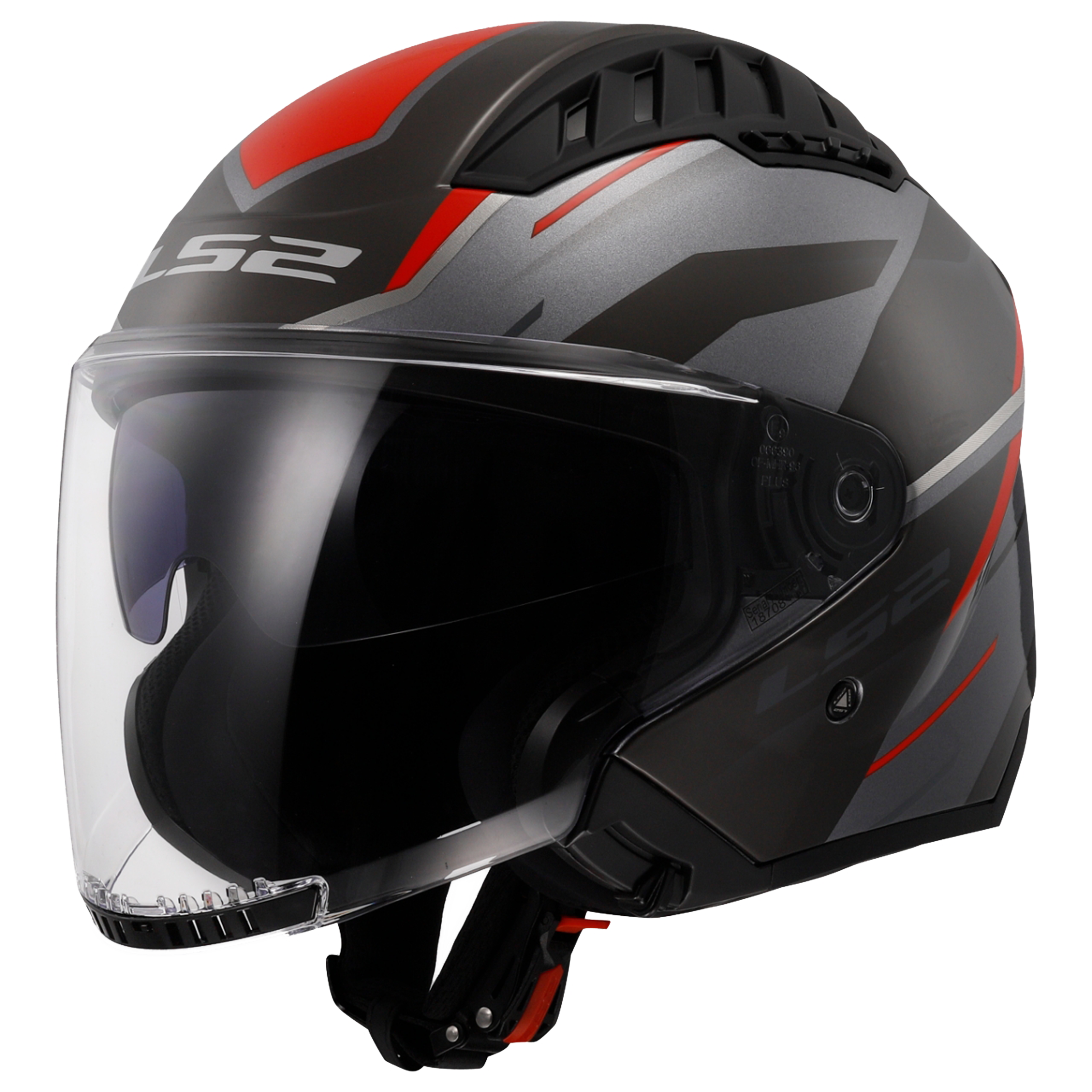 COPTER II DISTON GLOSS GREY RED
