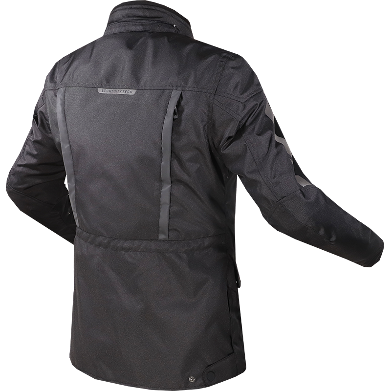 LS2 Metropolis EVO Motorradjacke - Schwarz