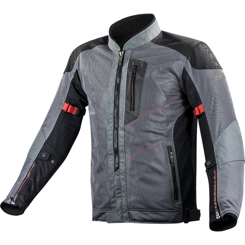 LS2 Alba Motorradjacke - Dunkel Grau