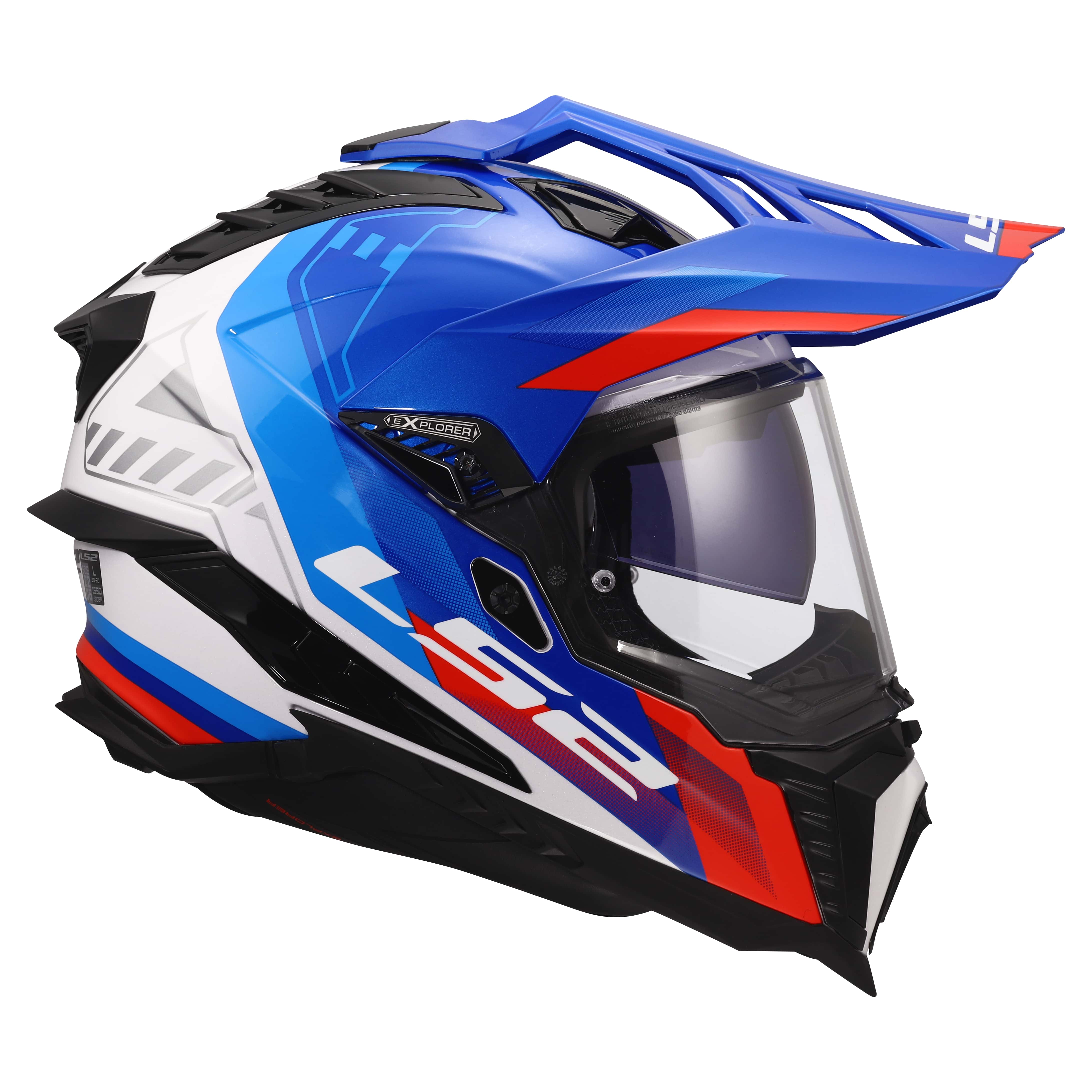 EXPLORER HEXA WHITE BLUE RED MX701