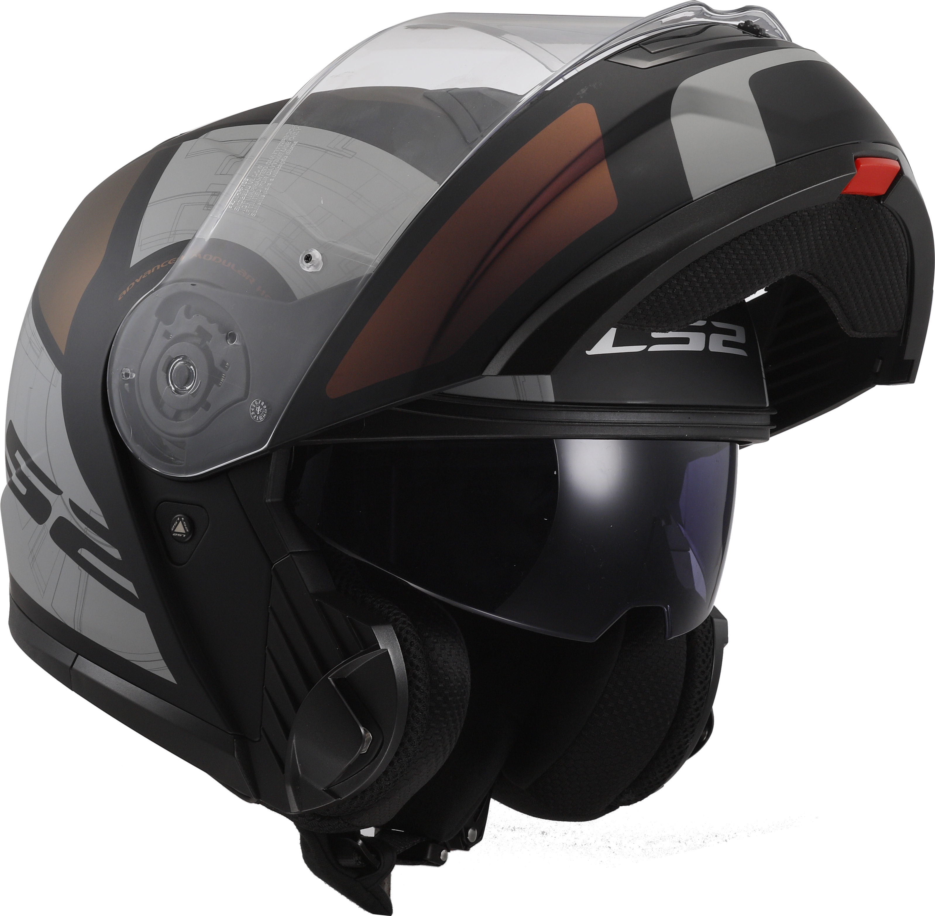 STROBE II ORION MATT BLACK PURPLE BLUE