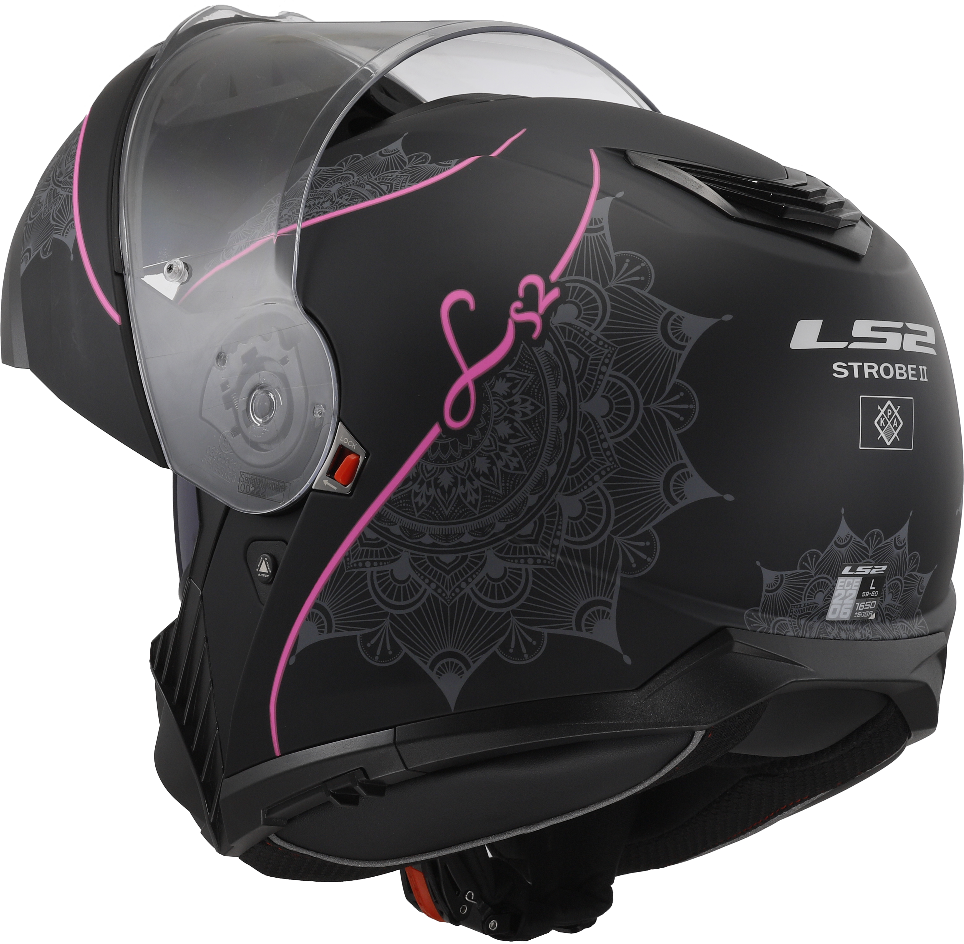 STROBE II LUX MATT BLACK PINK