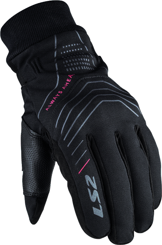 LS2 Civis Motorradhandschuhe - Schwarz