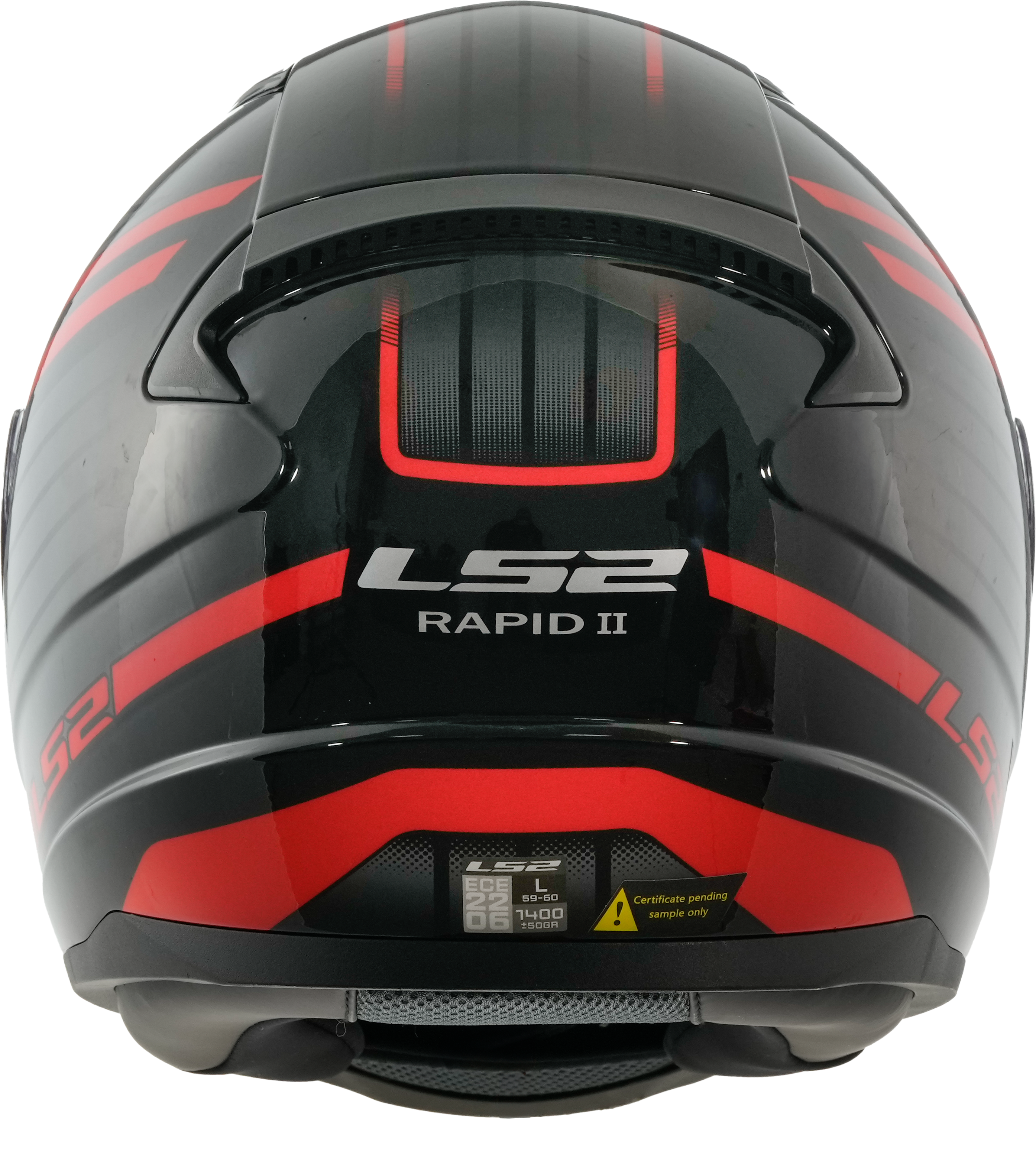 RAPID II CIRCUIT GLOSS BLACK RED