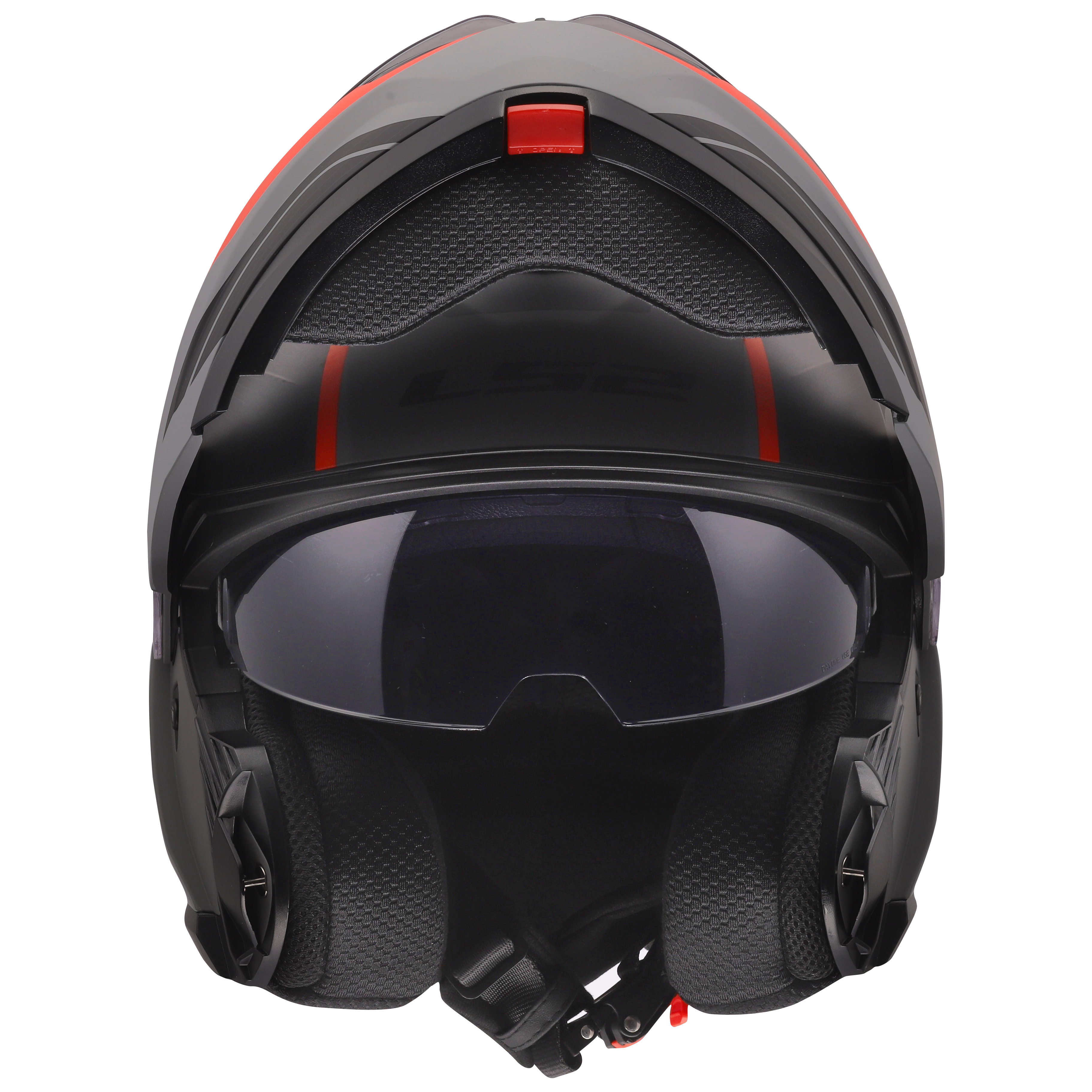 STROBE II MONZA MATT BLACK GRAY RED FF908