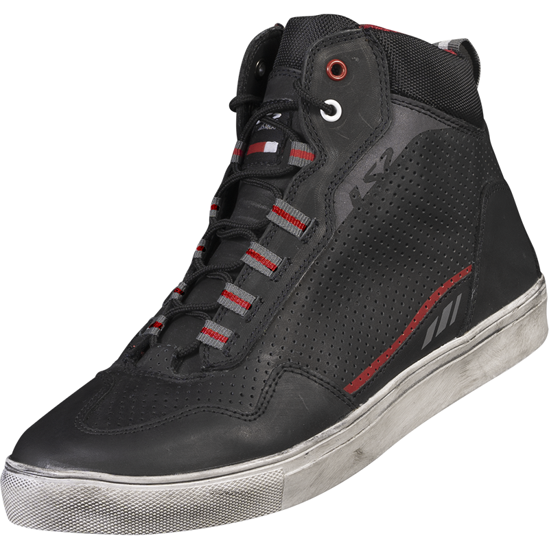 LS2 Zoe Motorradschuhe - Schwarz Rot