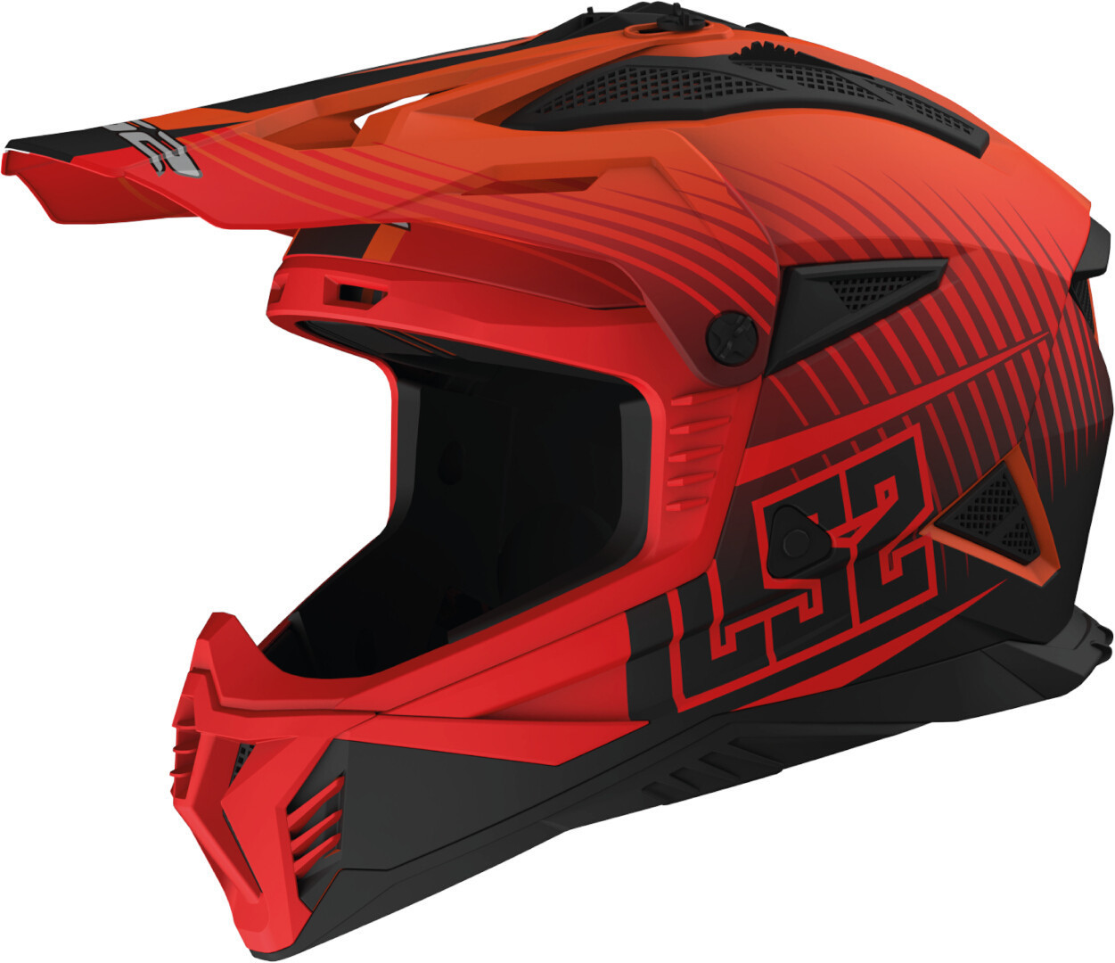 MX 708 FAST II DUCK Matt Red
