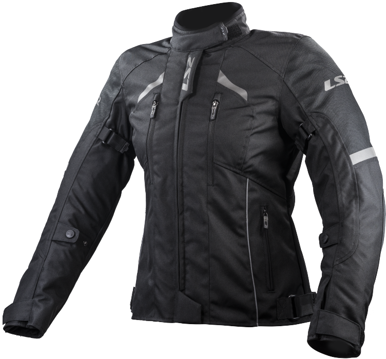 LS2 Serra EVO Motorradjacke - Schwarz