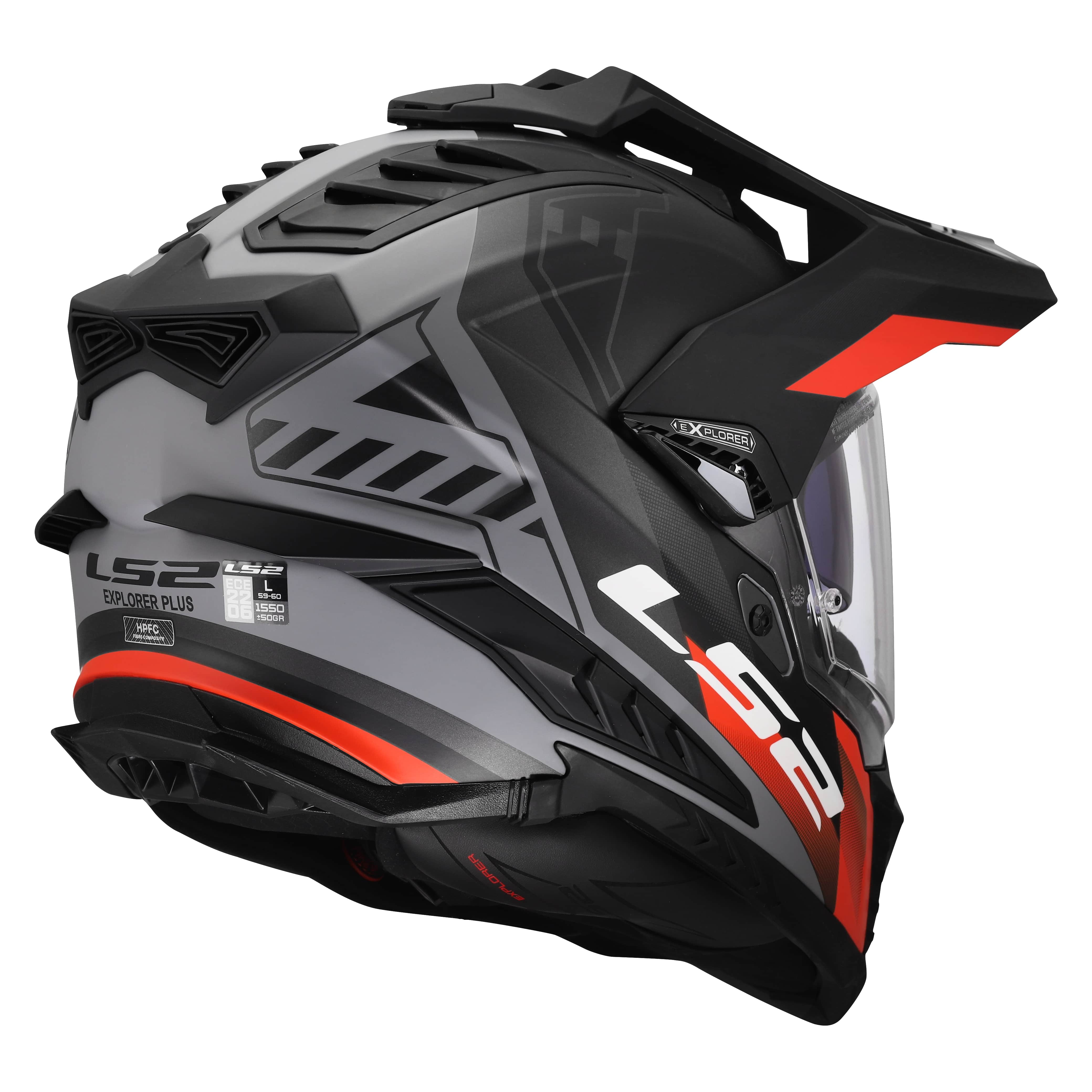 EXPLORER HEXA BLACK RED GREY MX701