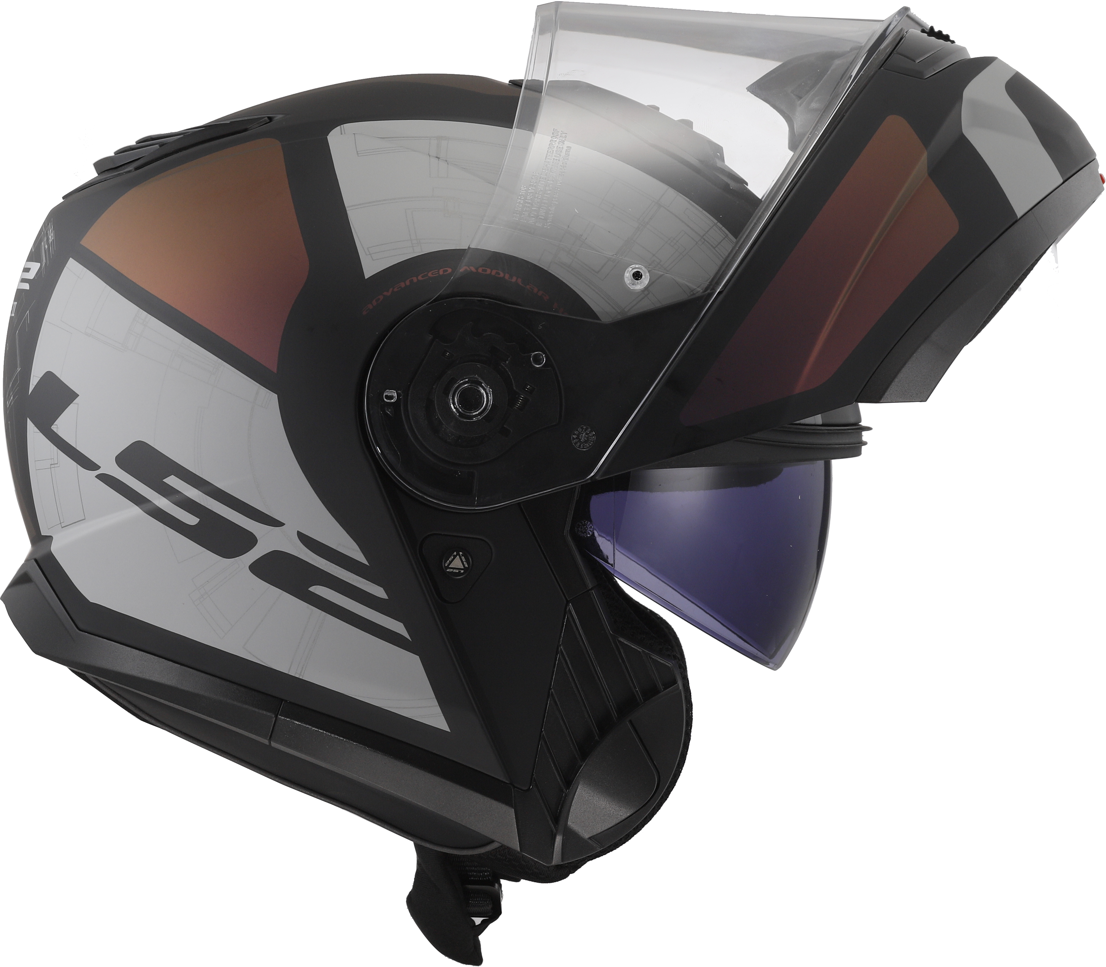 STROBE II ORION MATT BLACK PURPLE BLUE