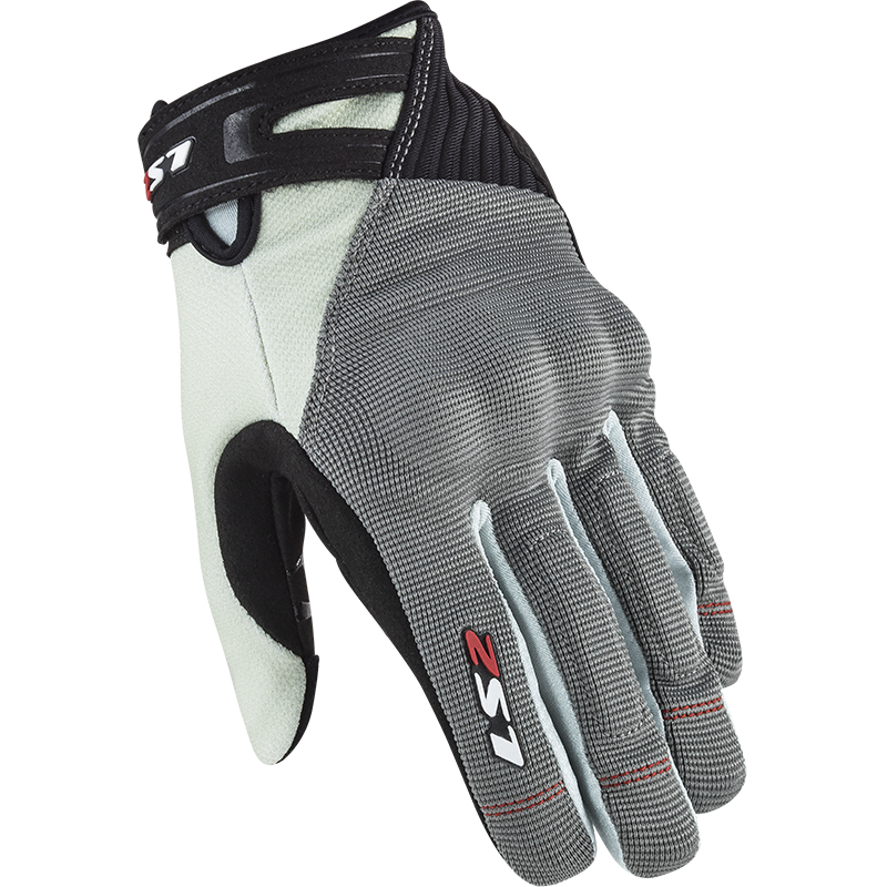 LS2 Dart II Motorradhandschuhe - Grau Pearl