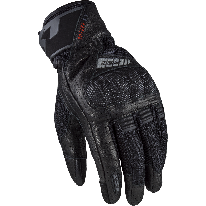 LS2 Air Raptor Motorradhandschuhe - Schwarz