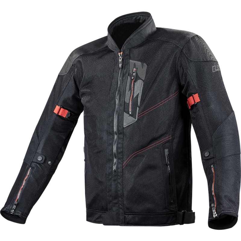 LS2 Alba Motorradjacke - Schwarz