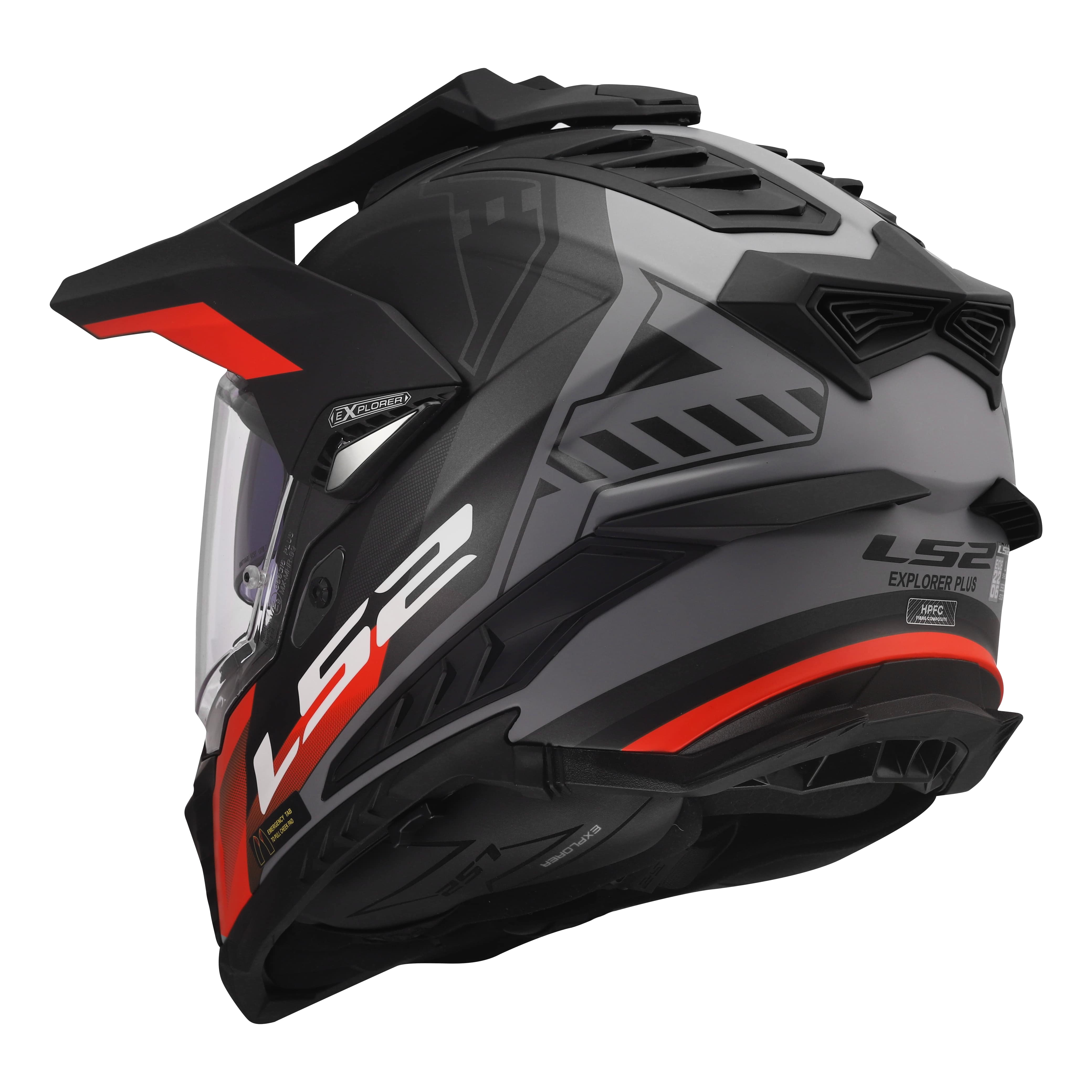 EXPLORER HEXA BLACK RED GREY MX701