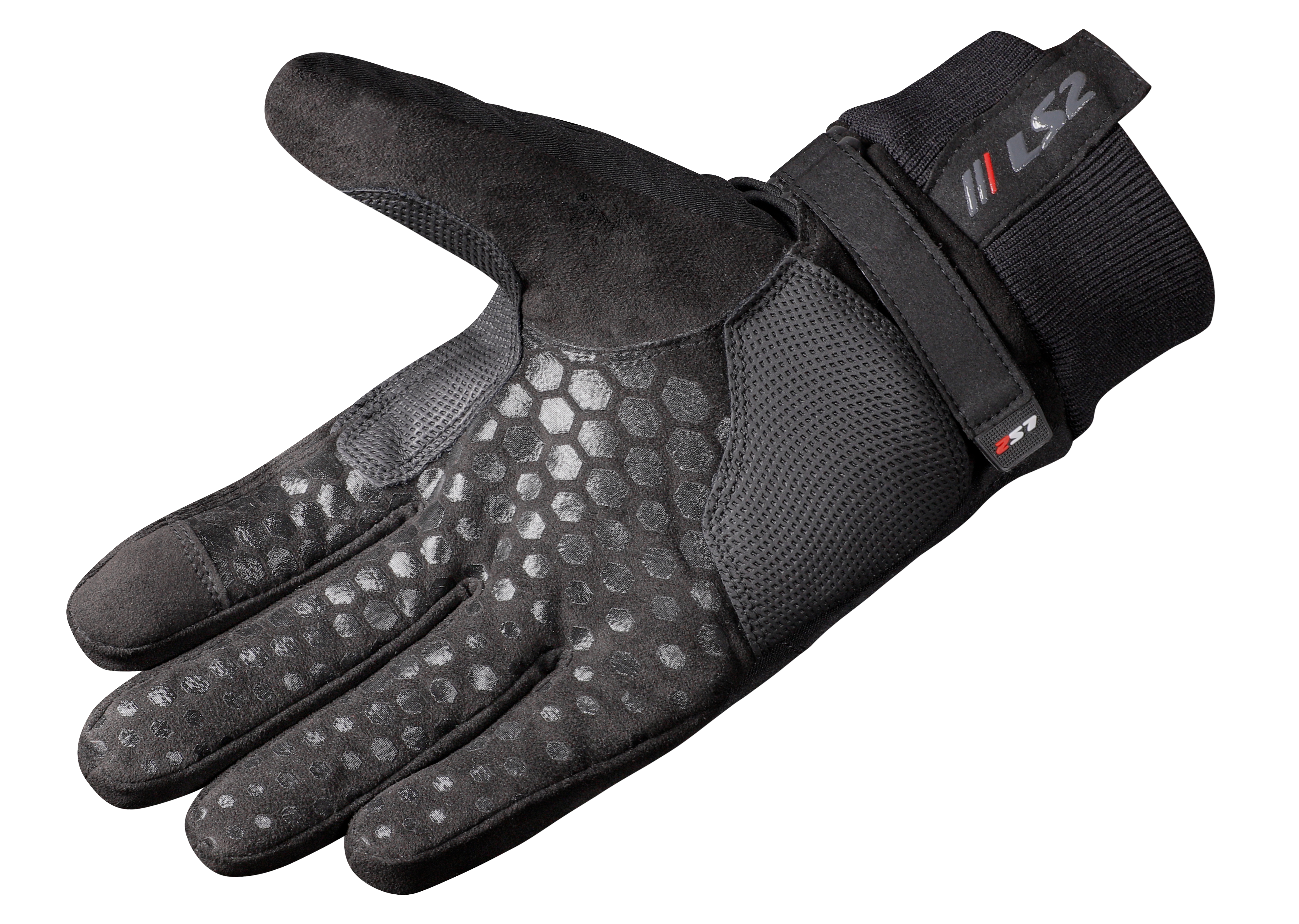 LS2 Civis Motorradhandschuhe - Schwarz
