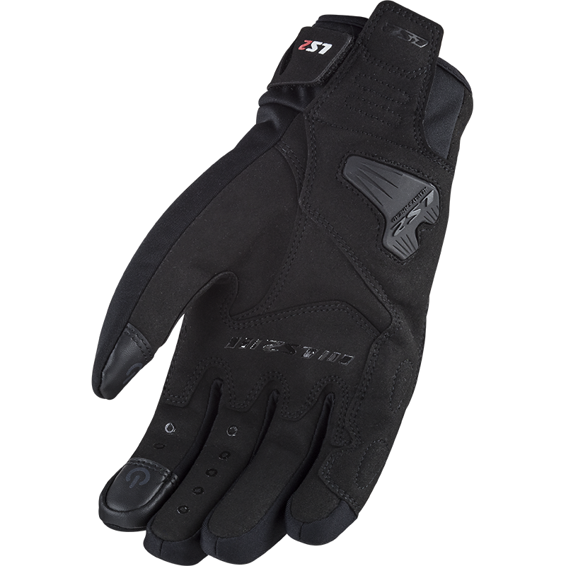 LS2 Jet II Motorradhandschuhe - Schwarz