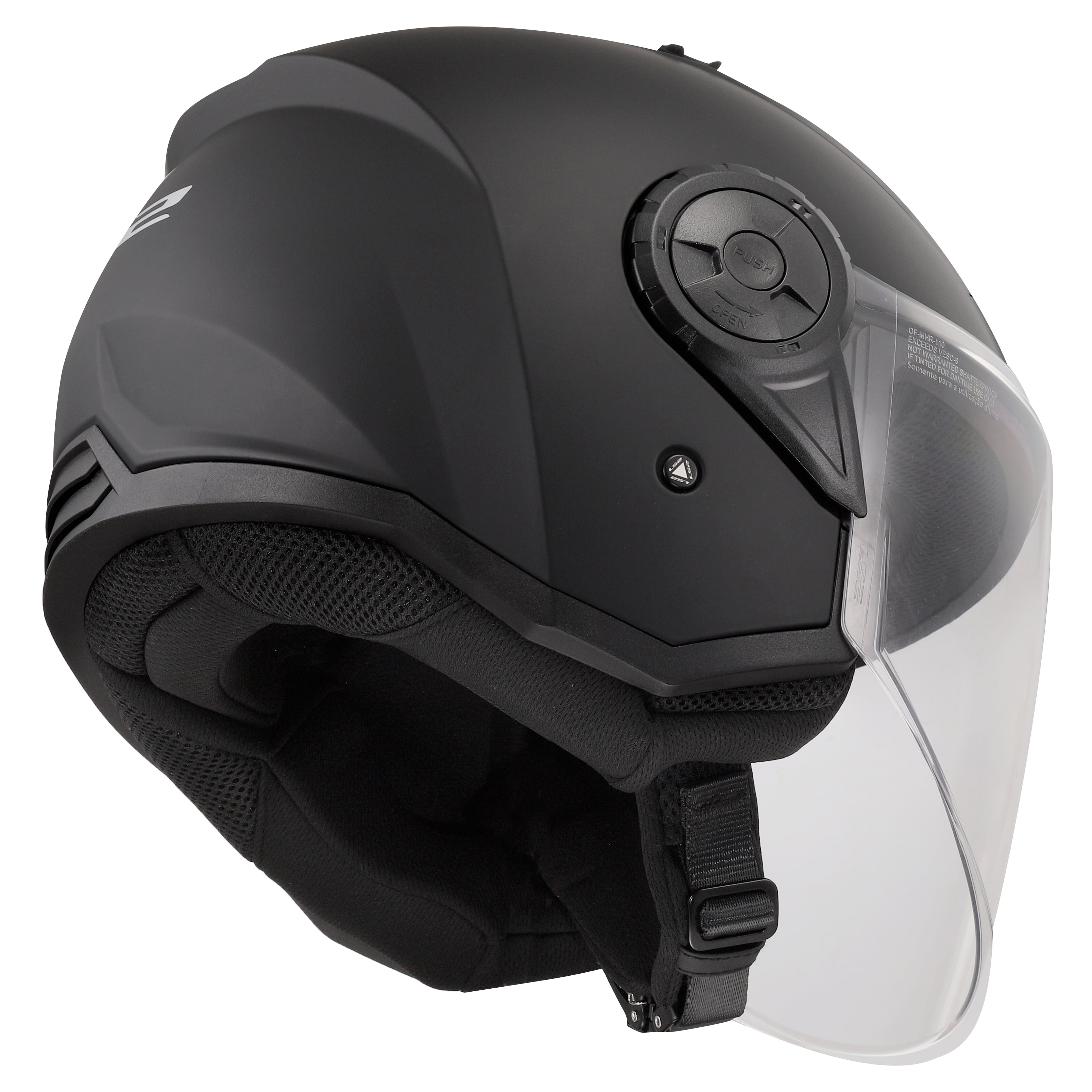 AIRFLOW II SOLID MATT BLACK OF616