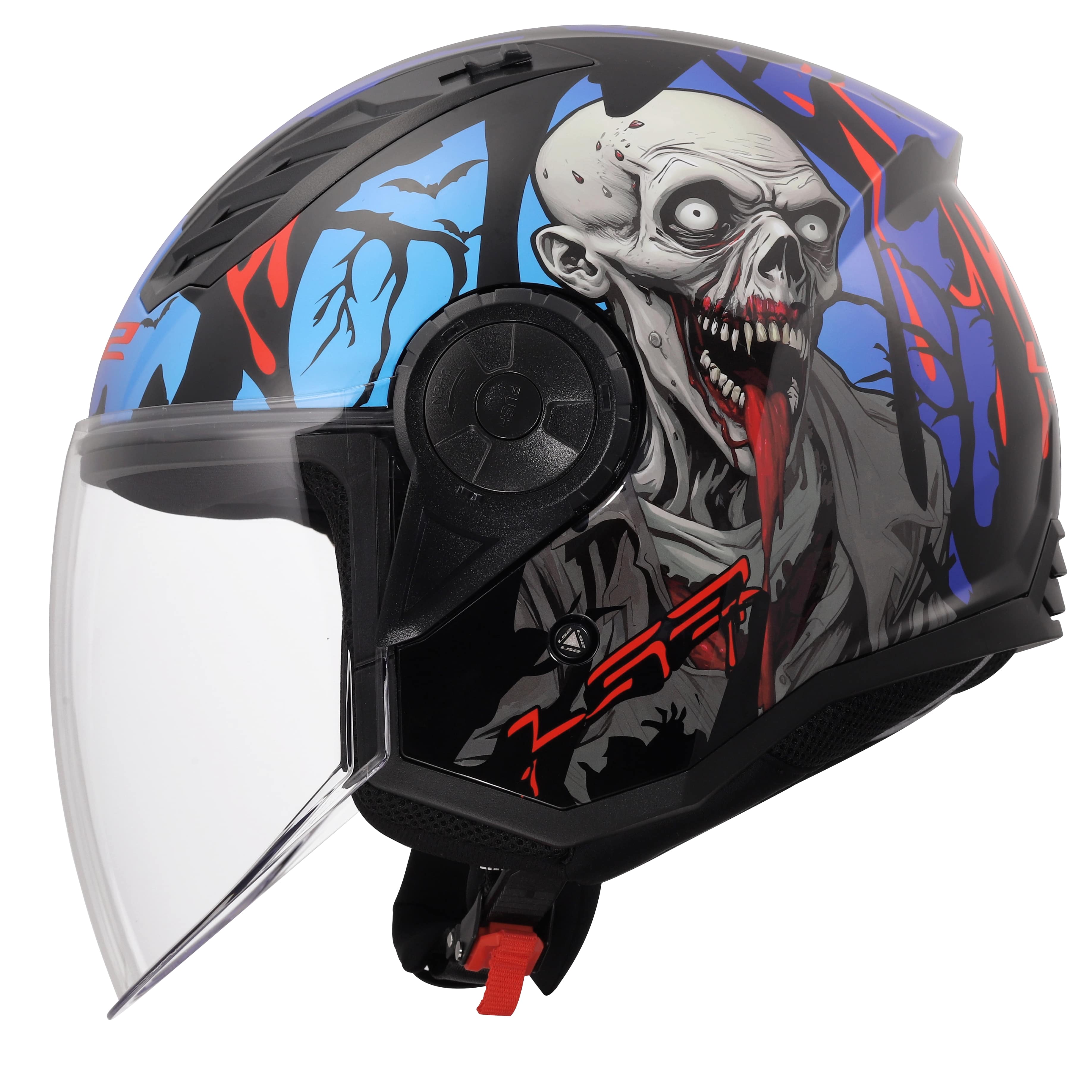 AIRFLOW II ZOMBIE II BLACK RED BLUE OF616
