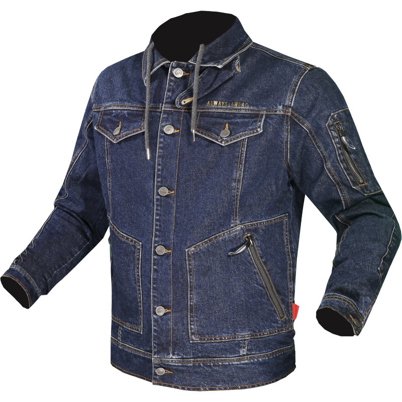 LS2 Oaky Motorradjacke - Dunkel Blau