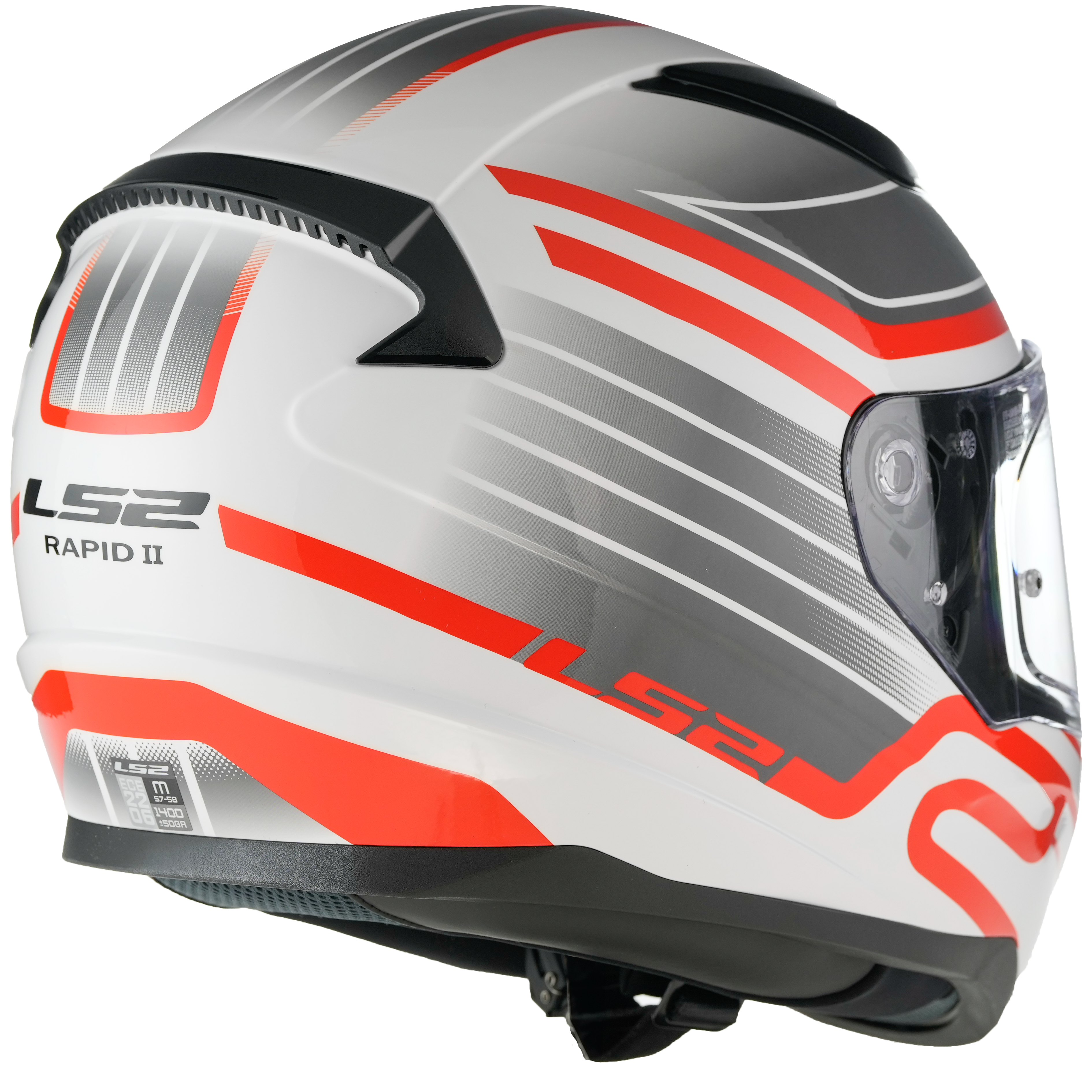 RAPID II CIRCUIT GLOSS WHITE RED