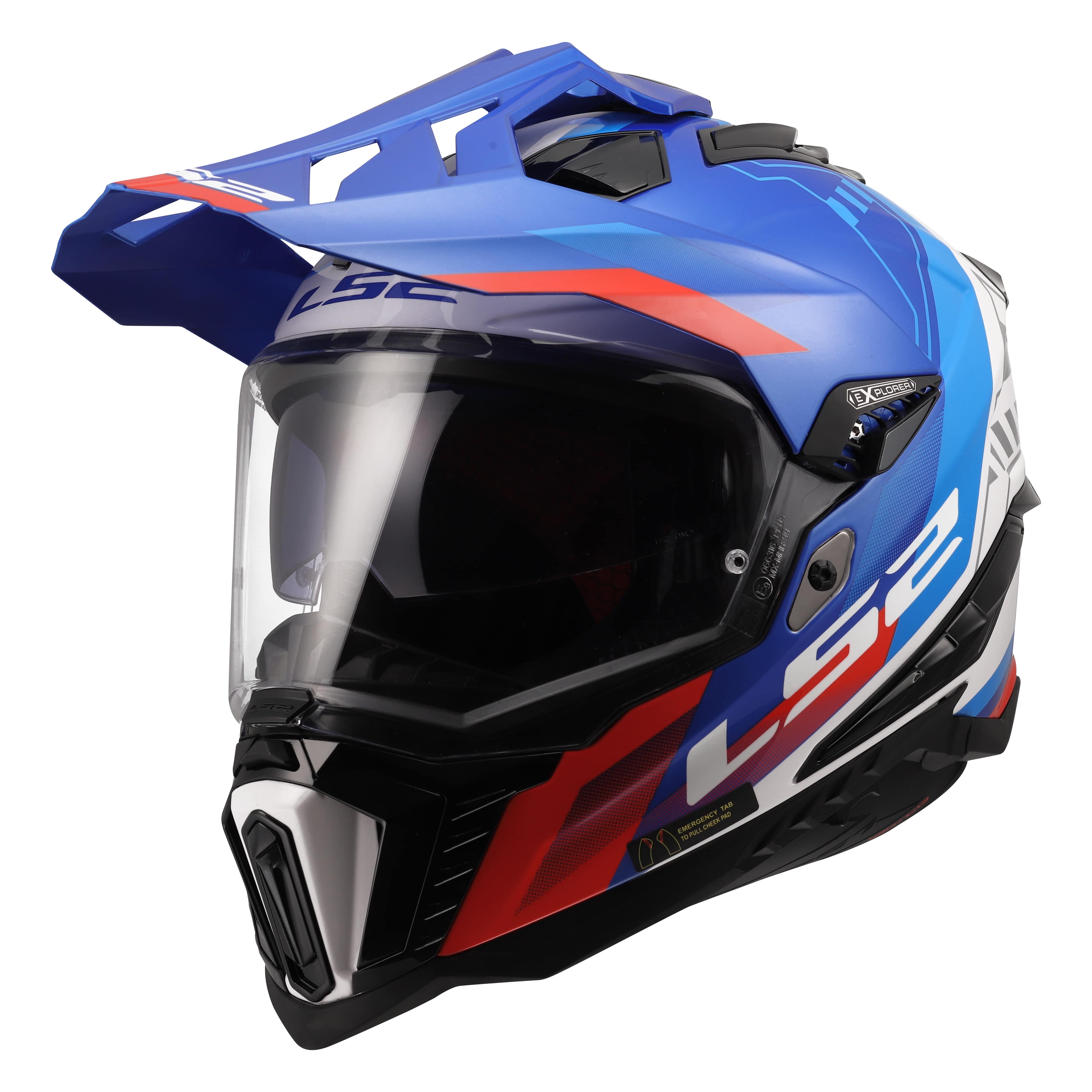 EXPLORER HEXA WHITE BLUE RED MX701