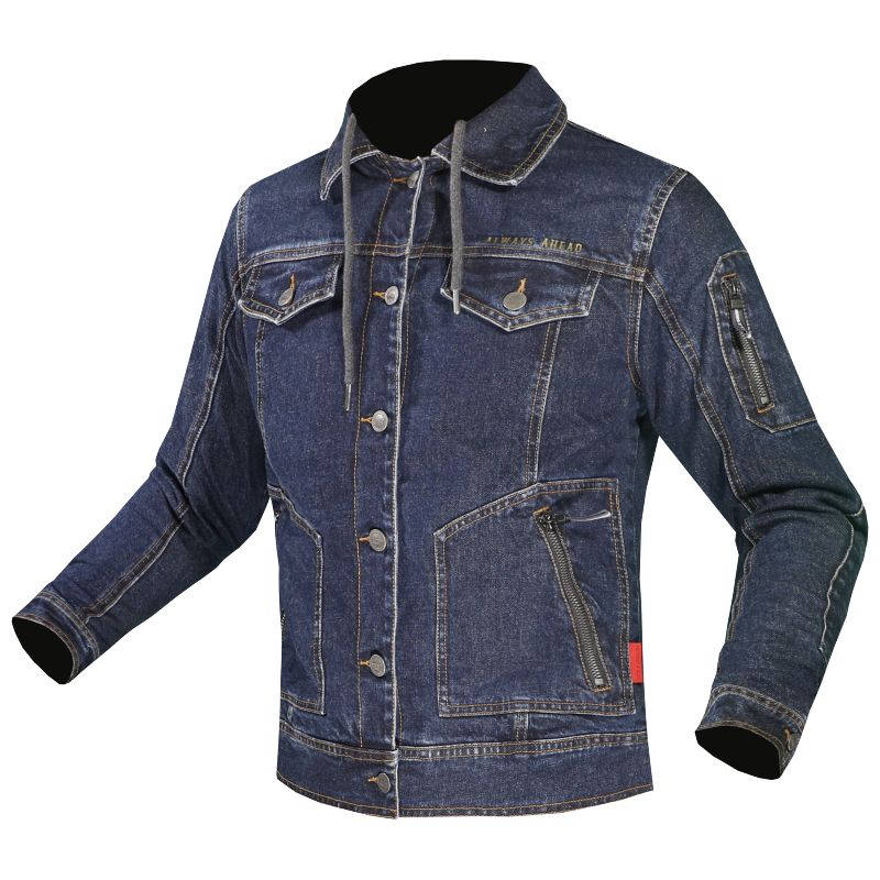 LS2 Oaky Motorradjacke - Dunkel Blau