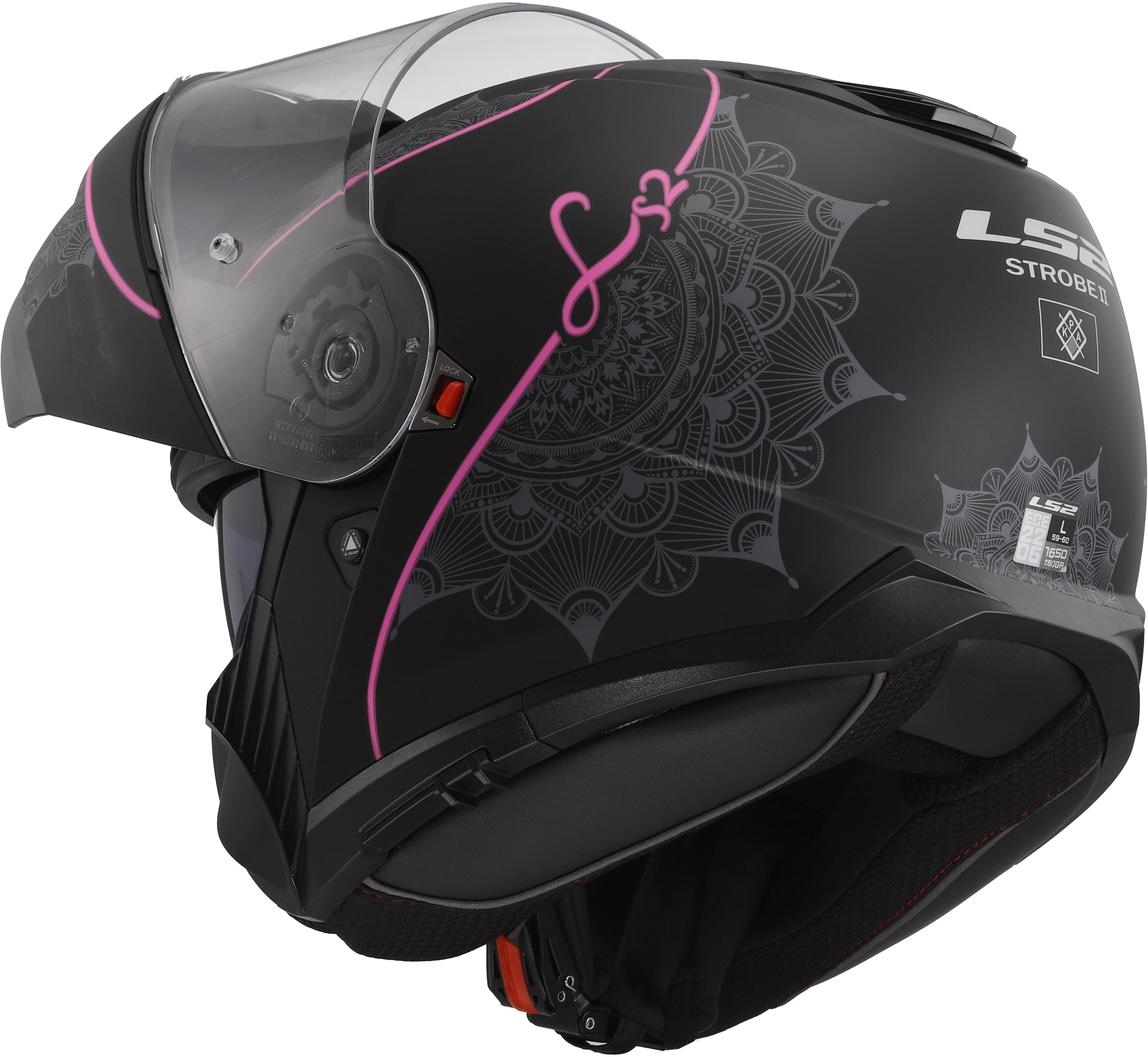 STROBE II LUX MATT BLACK PINK