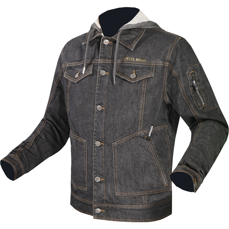 LS2 Oaky Motorradjacke - Schwarz