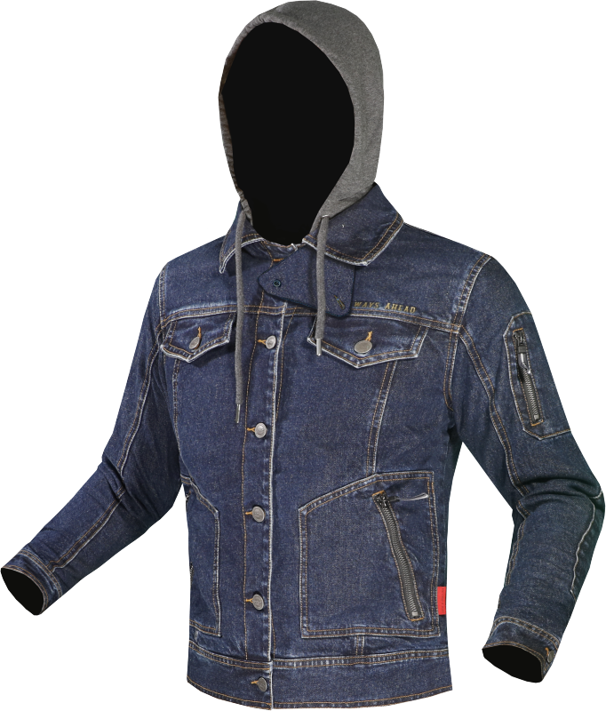 LS2 Oaky Motorradjacke - Dunkel Blau