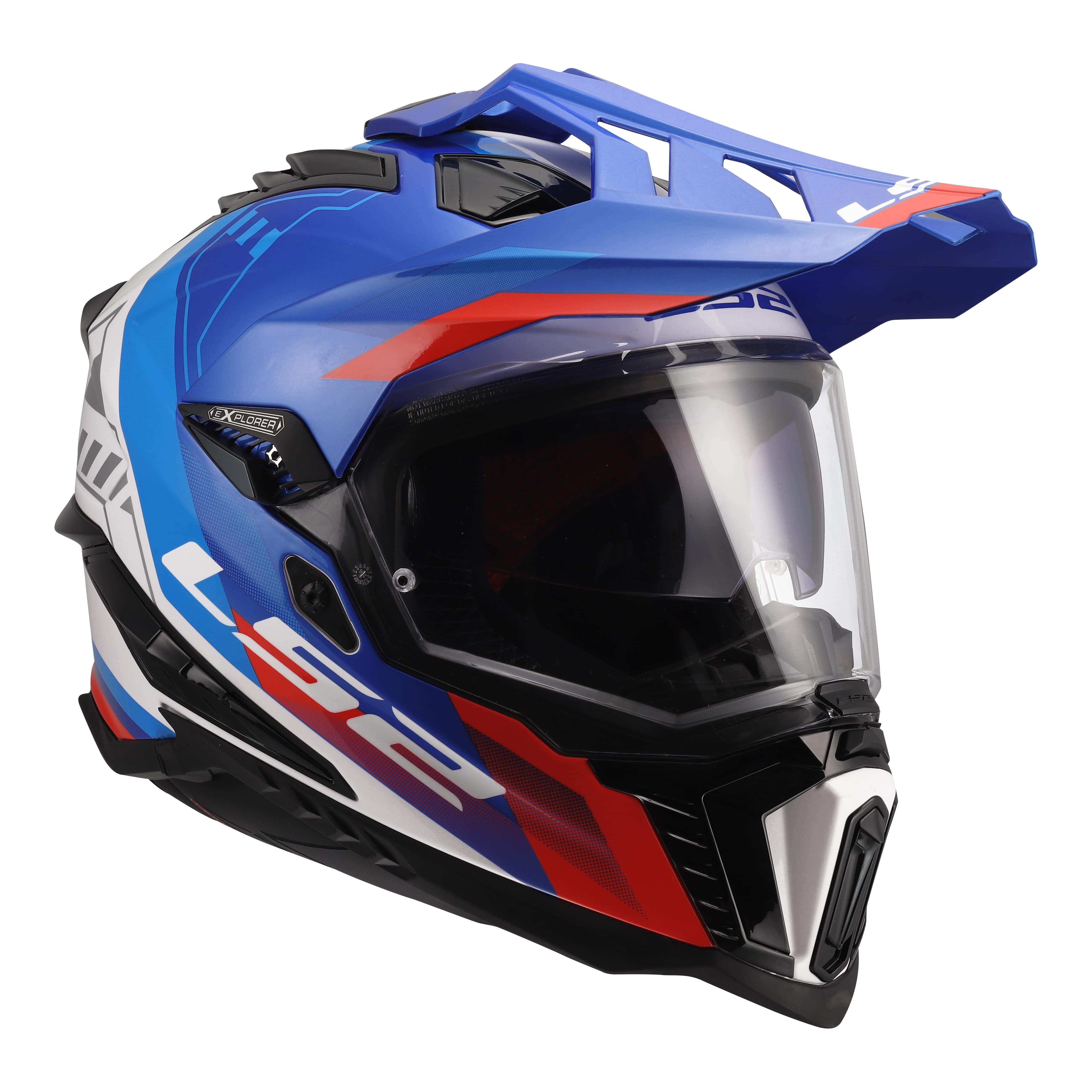 EXPLORER HEXA WHITE BLUE RED MX701