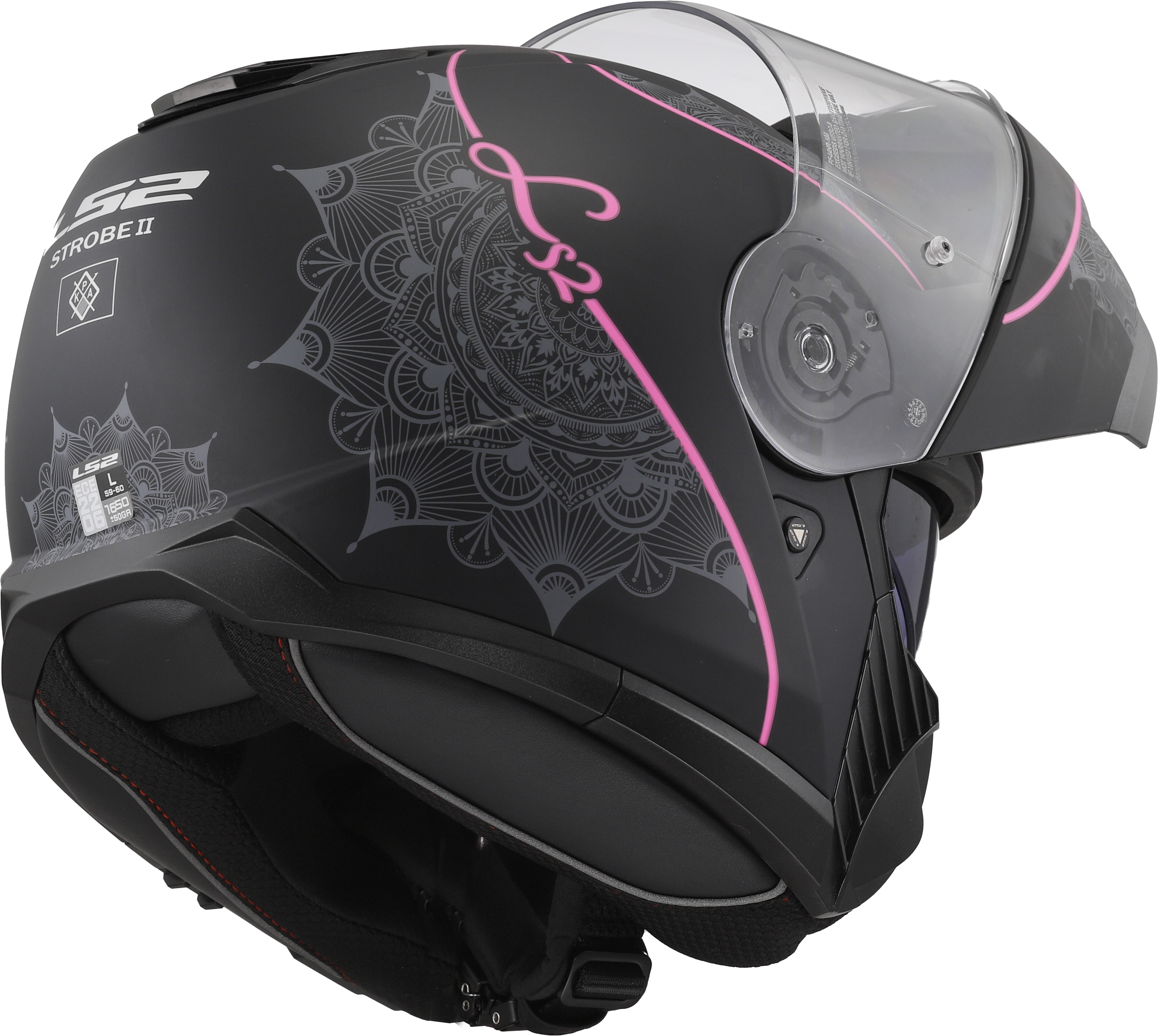 STROBE II LUX MATT BLACK PINK