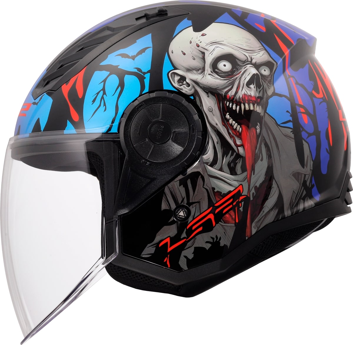 AIRFLOW II ZOMBIE II BLACK RED BLUE OF616