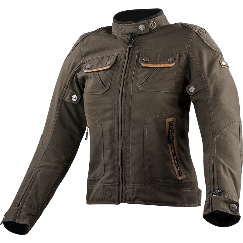 LS2 Bullet Motorradjacke - Braun
