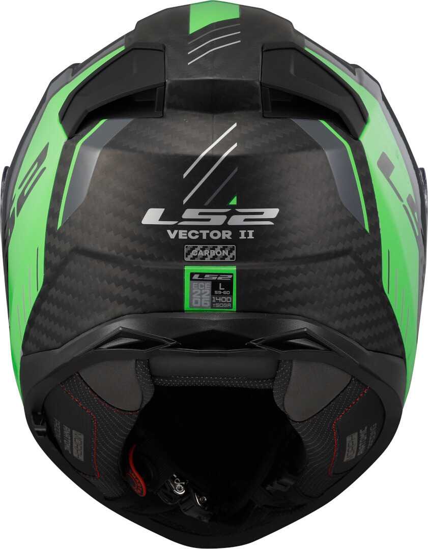  VECTOR II CARBON GRID MATT FLUO GREEN FF811