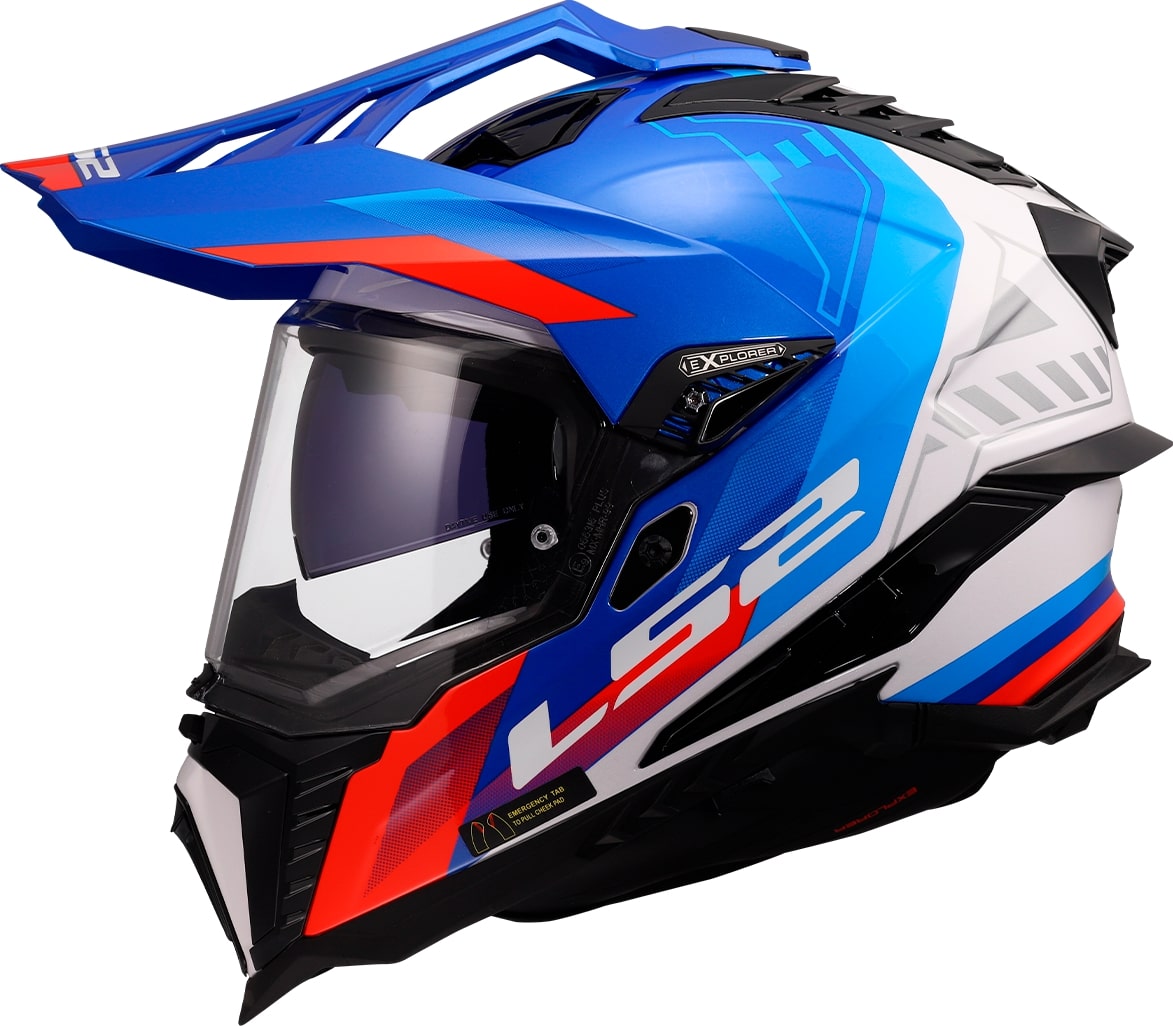 EXPLORER HEXA WHITE BLUE RED MX701