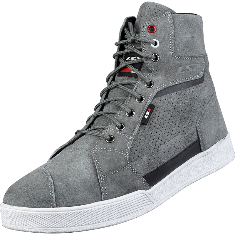 LS2 Downtown Motorradschuhe - Dunkel Grau