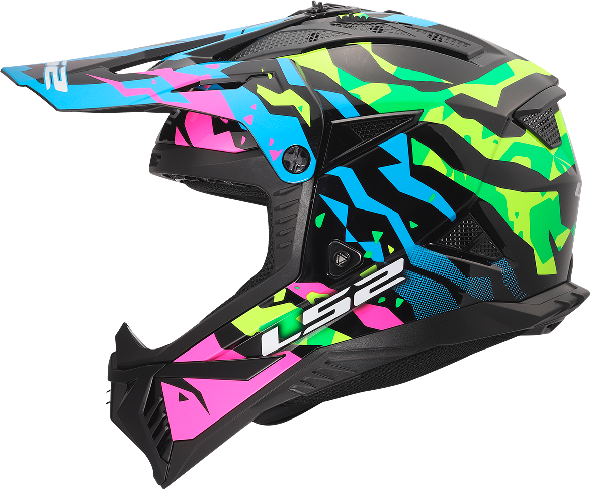 FAST II GROTESK BLUE PINK GREEN MX708