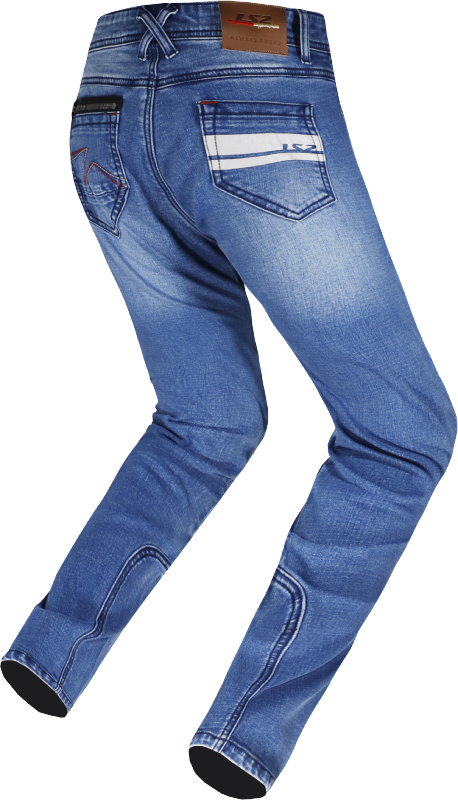 LS2 Dakota Motorradhose - Hell Blau
