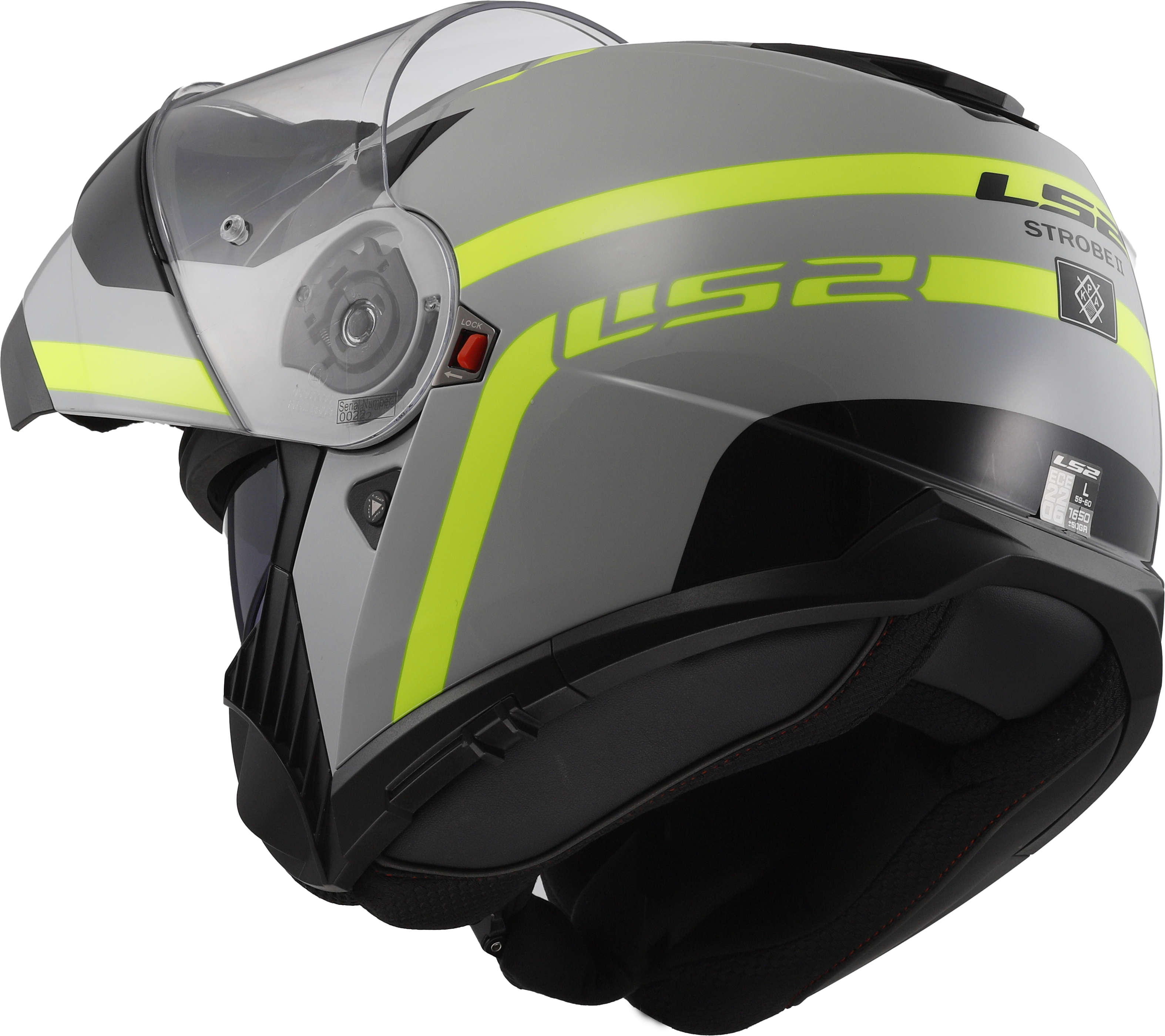 STROBE II AUTOX GLOSS GREY H-V YELLOW