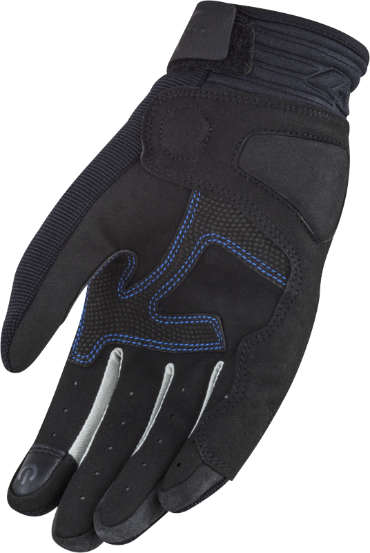 LS2 All Terrain Motorradhandschuhe - Schwarz Blau