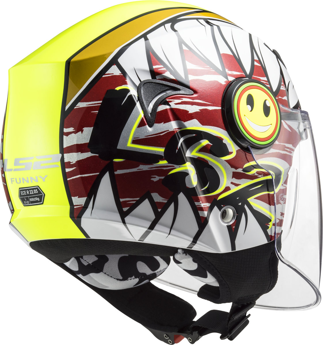 FUNNY CRUNCH GLOSS WHITE H-V YELLOW