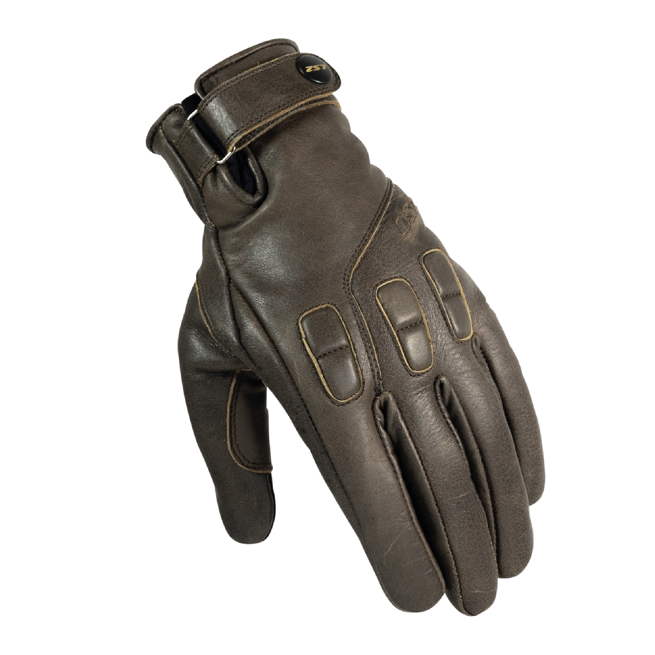 LS2 Jazz Motorradhandschuhe - Cracker Braun