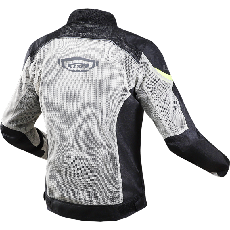 LS2 Airy Motorradjacke - Schwarz Grau Gelb 