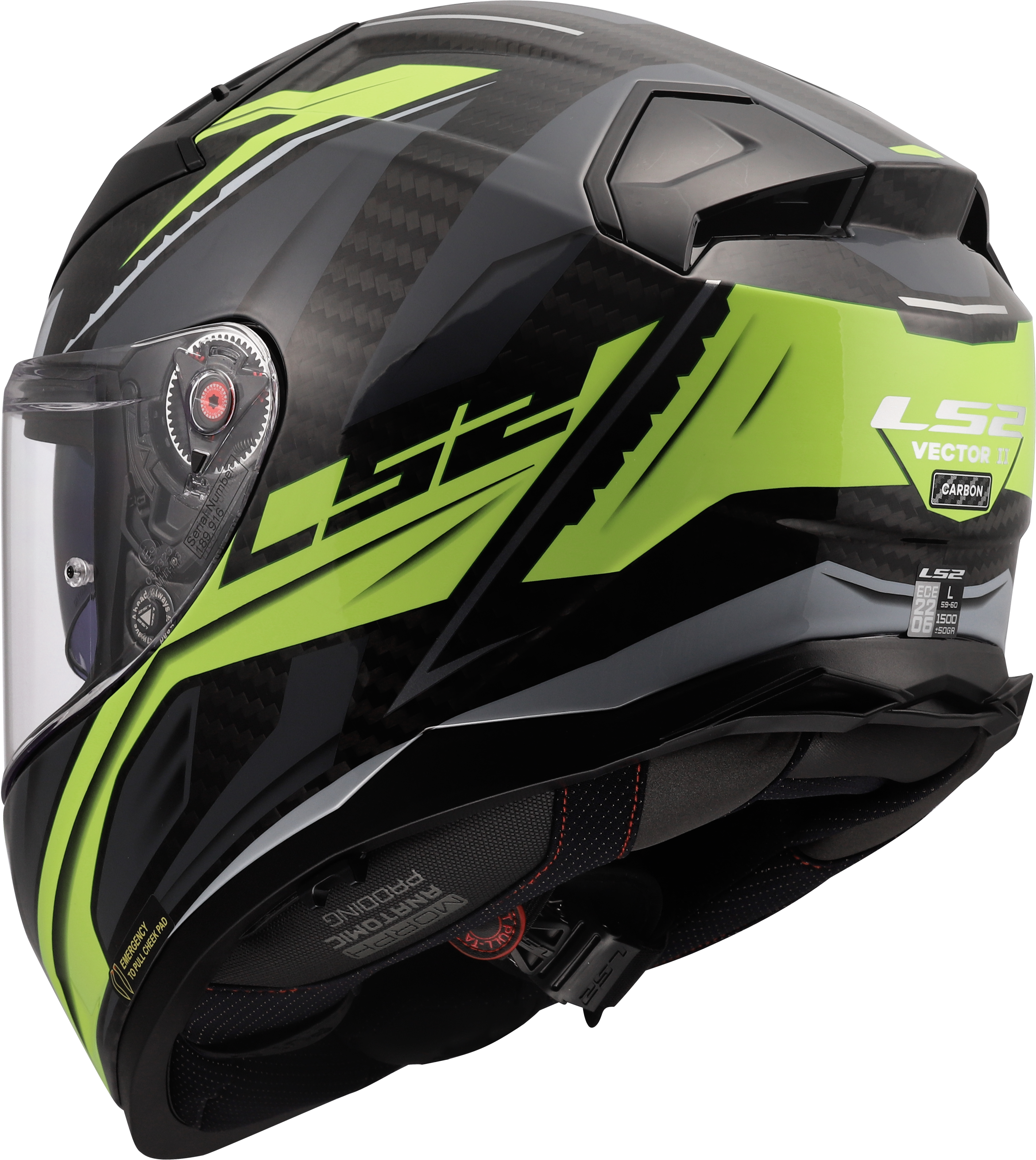 VECTOR II CARBON SAVAGE H-V YELLOW FF811 